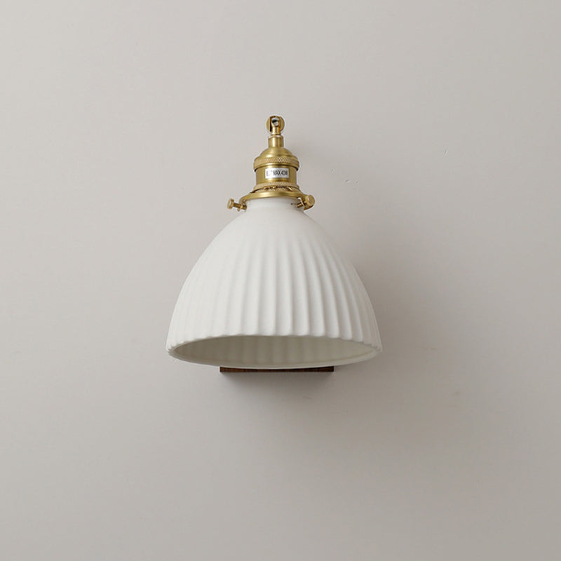 Éclairage mural en forme d'évasion en bois Modern Style 1 Lumière Lumière Lumière Mur