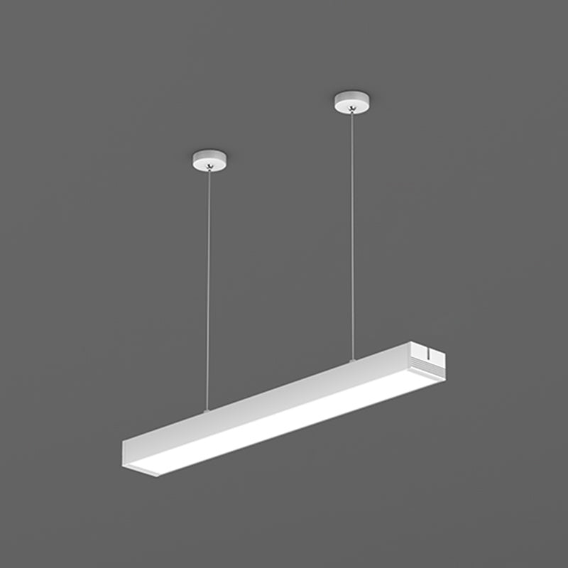 Modern LED Hanging Light Fixture Simple Pendant Lamp for Office Meeting Room