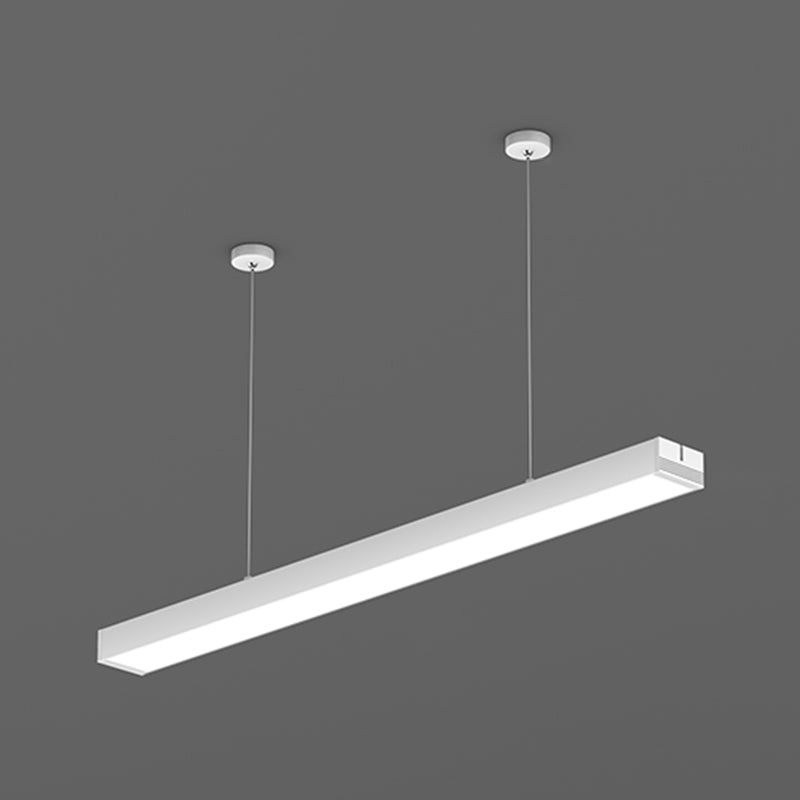 Modern LED Hanging Light Fixture Simple Pendant Lamp for Office Meeting Room