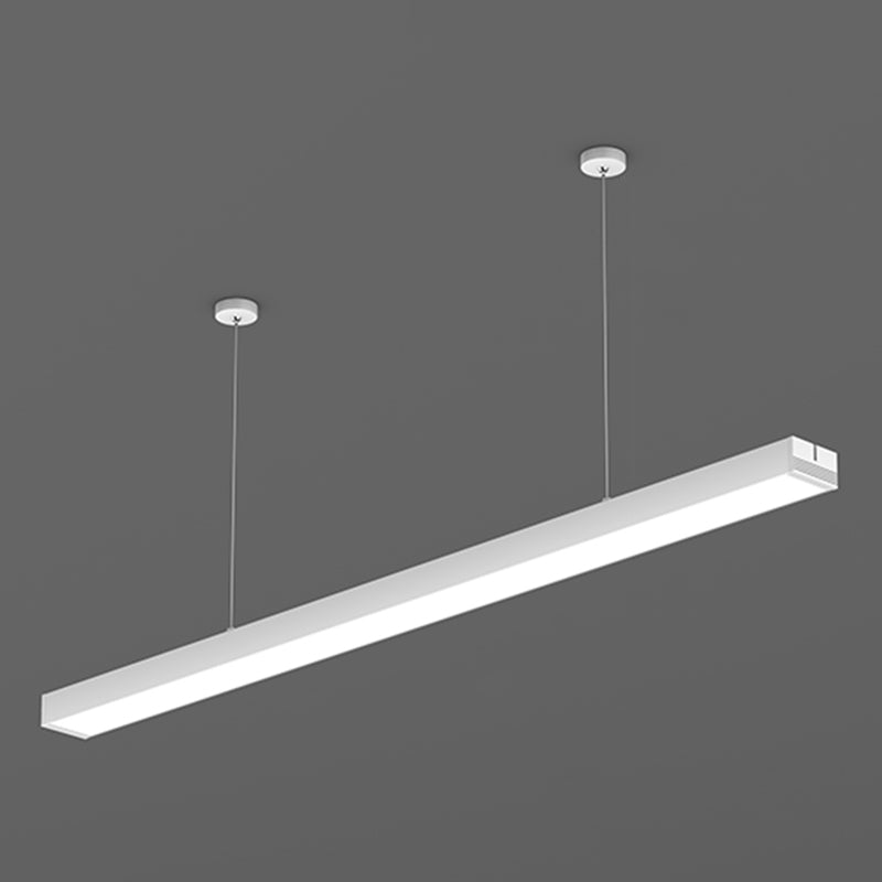 Modern LED Hanging Light Fixture Simple Pendant Lamp for Office Meeting Room