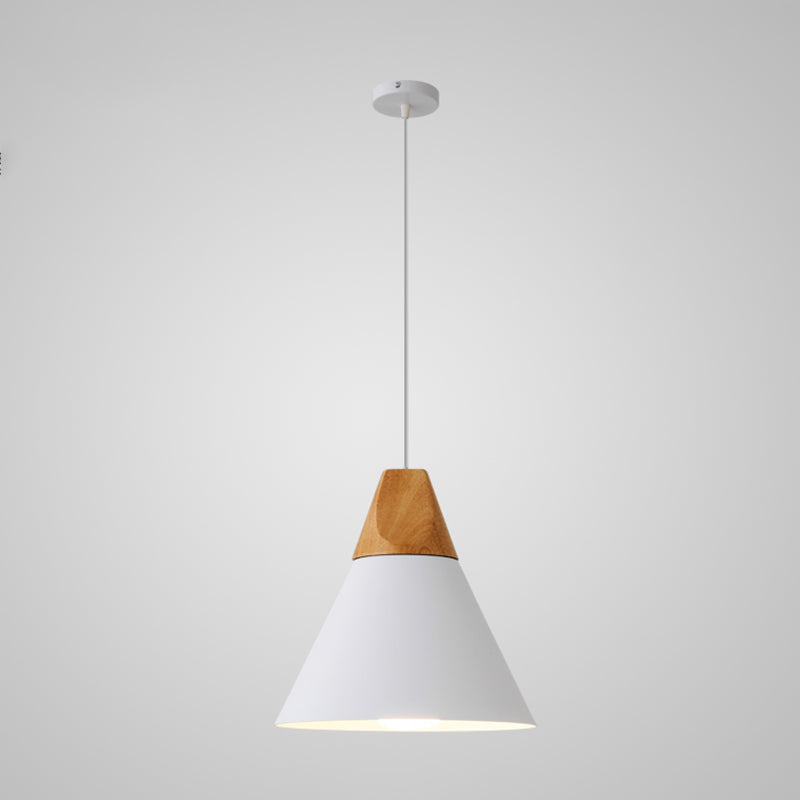 Simplicity Hanging Lamps Macaron Pendant Light Fixture for Bedroom Foyer