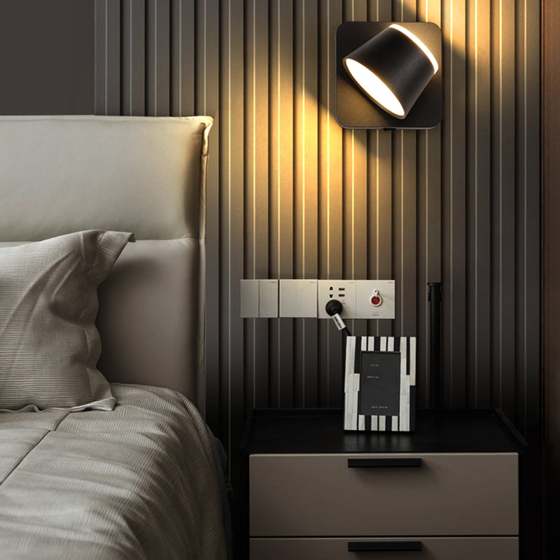 Nachts modernistischer Wandleuchten Ein leichtes LED -LED -LED -LEGELT