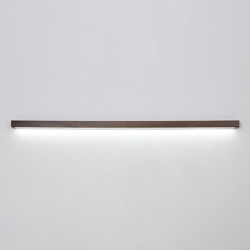 Liver de pared de la sala de estar LED de madera moderna liderada de pared simple de luz montada en la pared