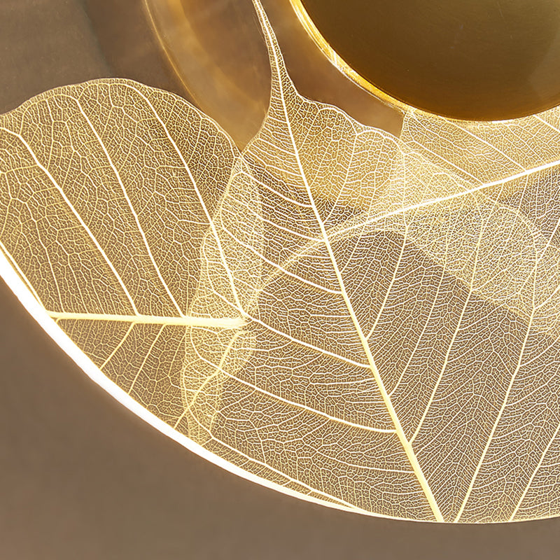 Luz de pared LED de apliques de pared acrílica simple contemporánea para dormitorio de sala de estar