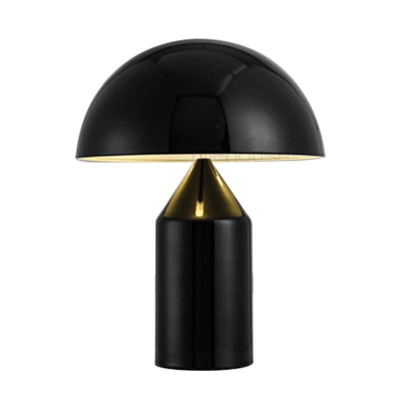 Mushroom Shaped Desk Lamp Modern Simple Metallic Table Lamp for Living Room Bedroom