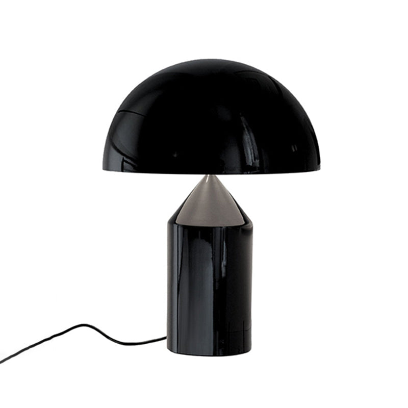 Mushroom Shaped Desk Lamp Modern Simple Metallic Table Lamp for Living Room Bedroom
