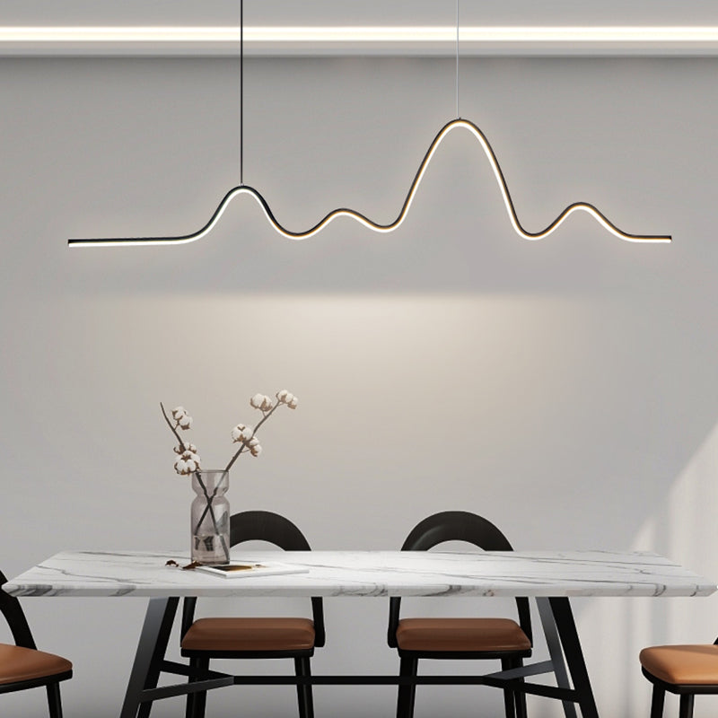 Éclairage d'île linéaire