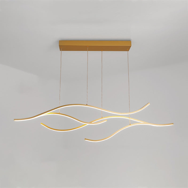 Éclairage d'île linéaire