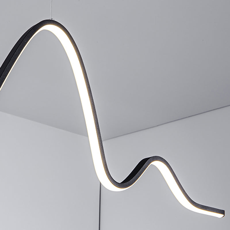 Éclairage d'île linéaire