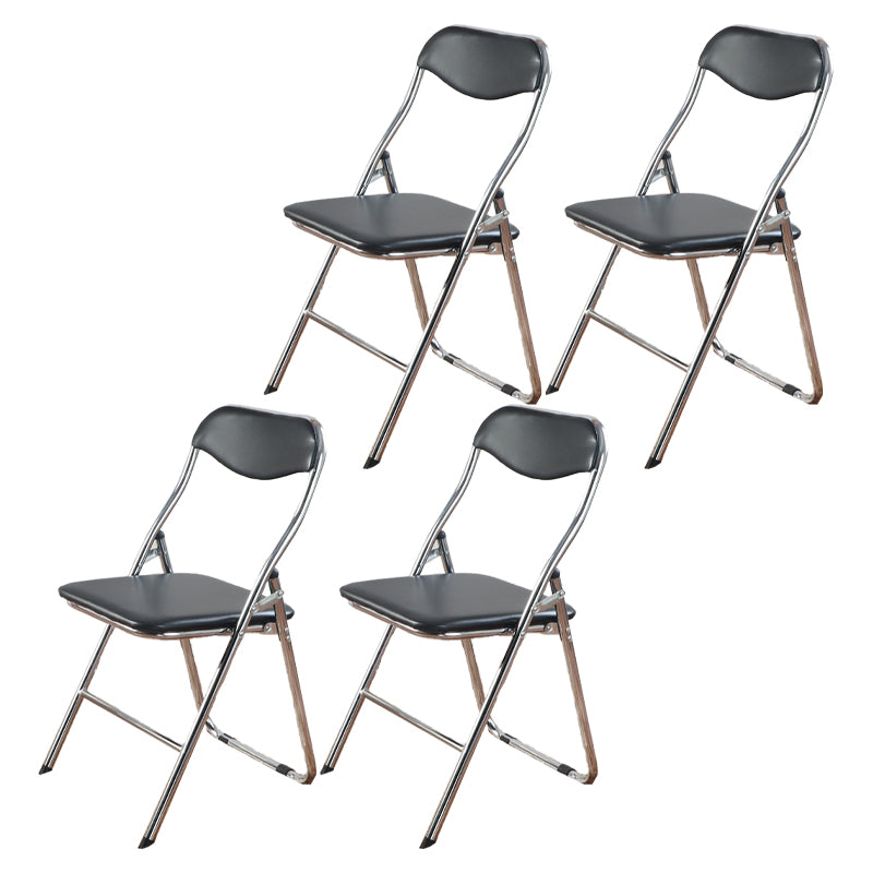 Accueil métal chaise latérale contemporaine pliante dos ouvert dinant la chaise latérale