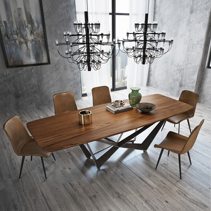 Chaises en métal de style contemporain, cuisine, salle à manger, fauteuil à dossier solide