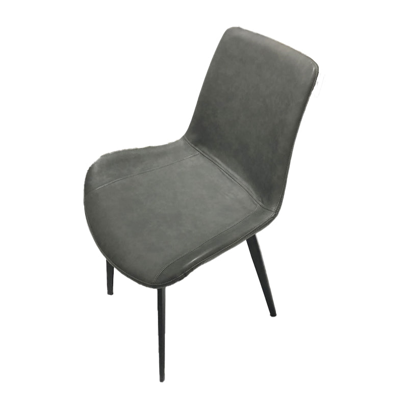 Chaises en métal de style contemporain, cuisine, salle à manger, fauteuil à dossier solide