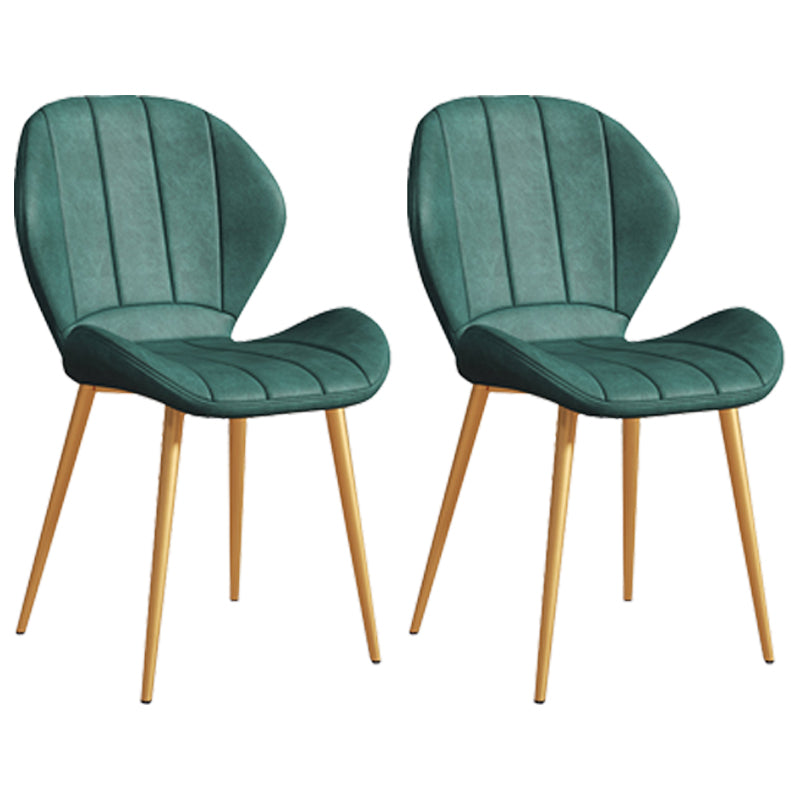 Silla lateral casera tapizada escandinava Silla de comedor con respaldo lateral y acabado mate