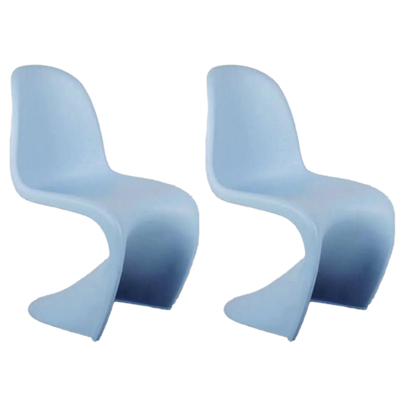 Sedia da pranzo in plastica in plastica in plastica scandinava sedia posteriore solido per casa