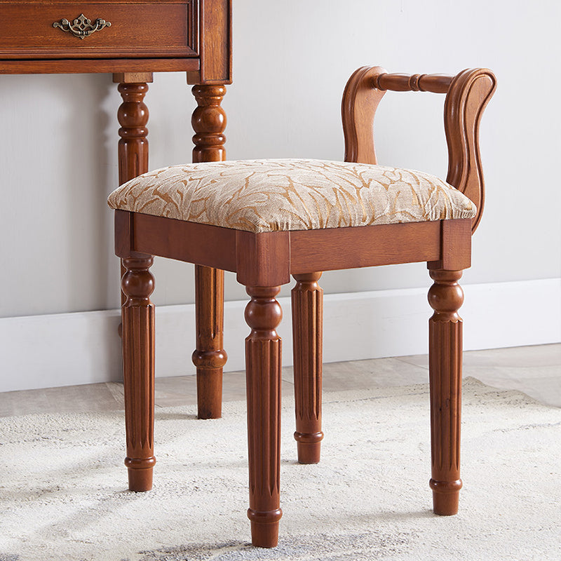 Silla de comedor de madera moderna, silla de comedor individual con respaldo abierto para uso doméstico