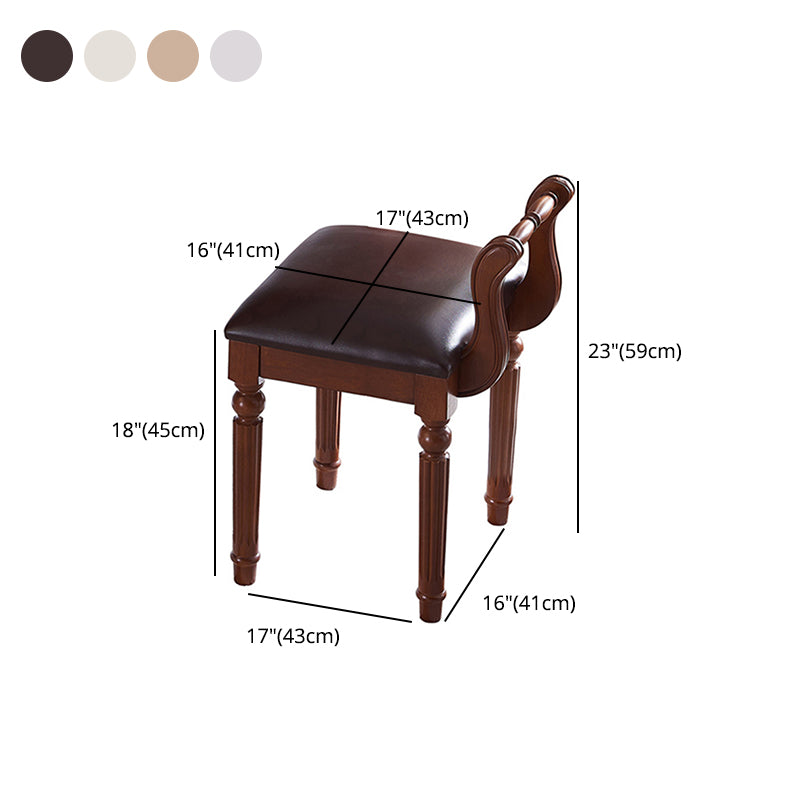 Silla de comedor de madera moderna, silla de comedor individual con respaldo abierto para uso doméstico