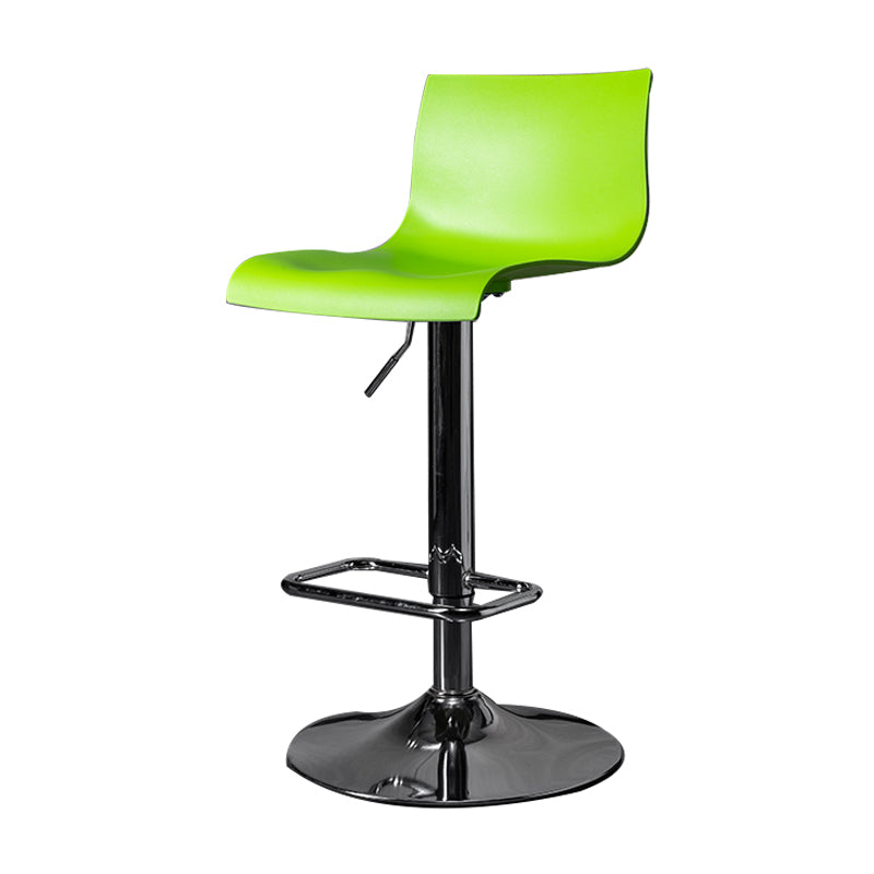 Conception sans bras de tabouret de bar pivotant de taille réglable de tabouret de bar de style industriel d'intérieur