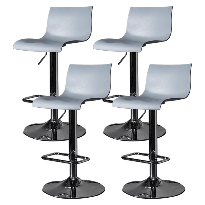 Conception sans bras de tabouret de bar pivotant de taille réglable de tabouret de bar de style industriel d'intérieur