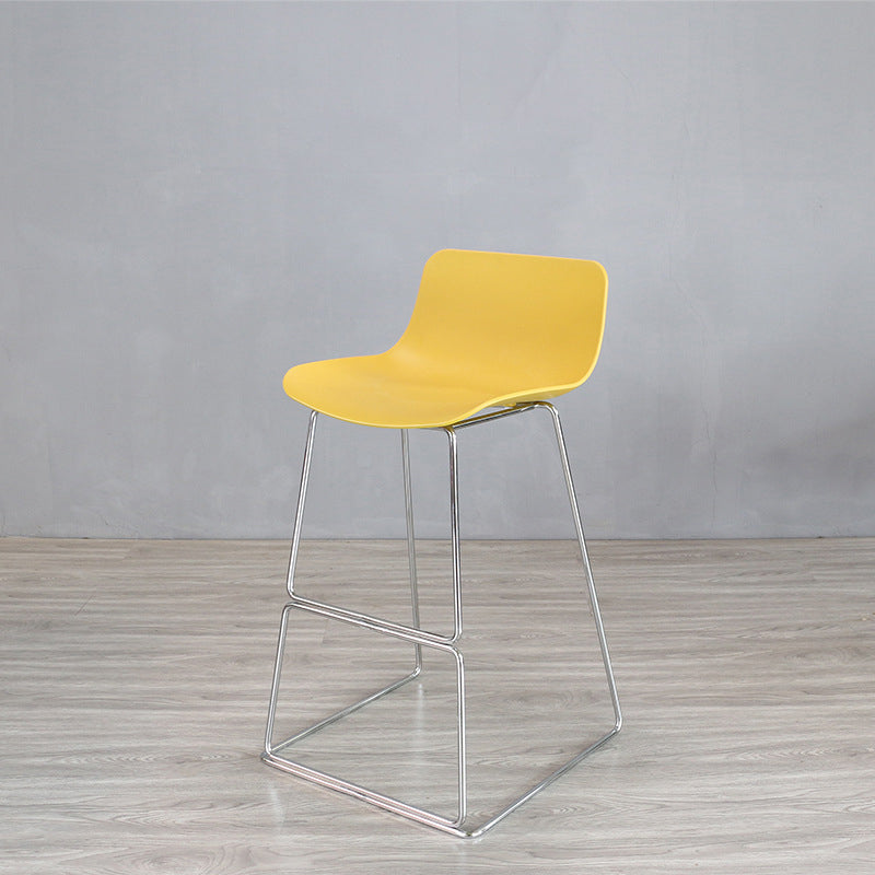 Industrialstil Barhosenmetall- und Plastikstuhl für Esszimmer