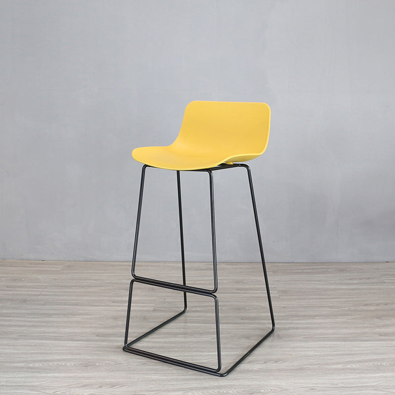 Industrialstil Barhosenmetall- und Plastikstuhl für Esszimmer
