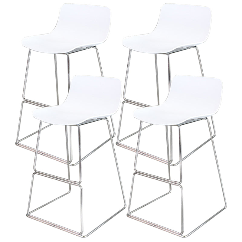 Industrialstil Barhosenmetall- und Plastikstuhl für Esszimmer