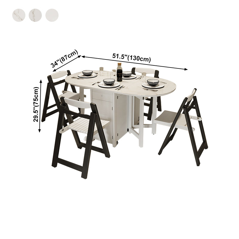 Mesa de comedor estándar de cocina contemporánea Mesa de comedor plegable (única mesa)