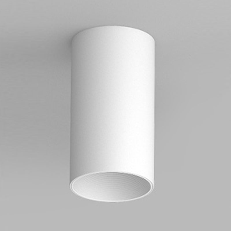 Modern Concise LED Ceiling Lamp Aluminium Cylindrical Shape Ceiling Fixture