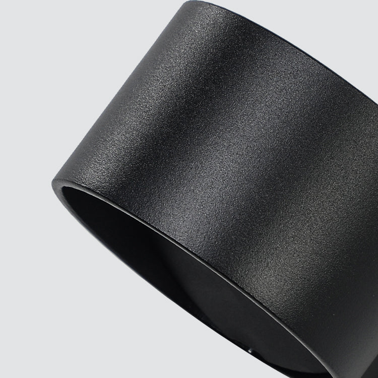 2 luces Luz de pared de metal de estilo geométrico de forma geométrica Luz de montaje de pared de luz