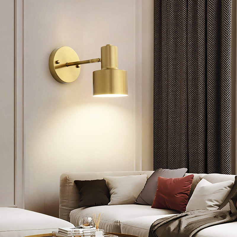 Metal 1-Light Wall Lighting Modern Style Geometric Shape Wall Mounted Light Fixture