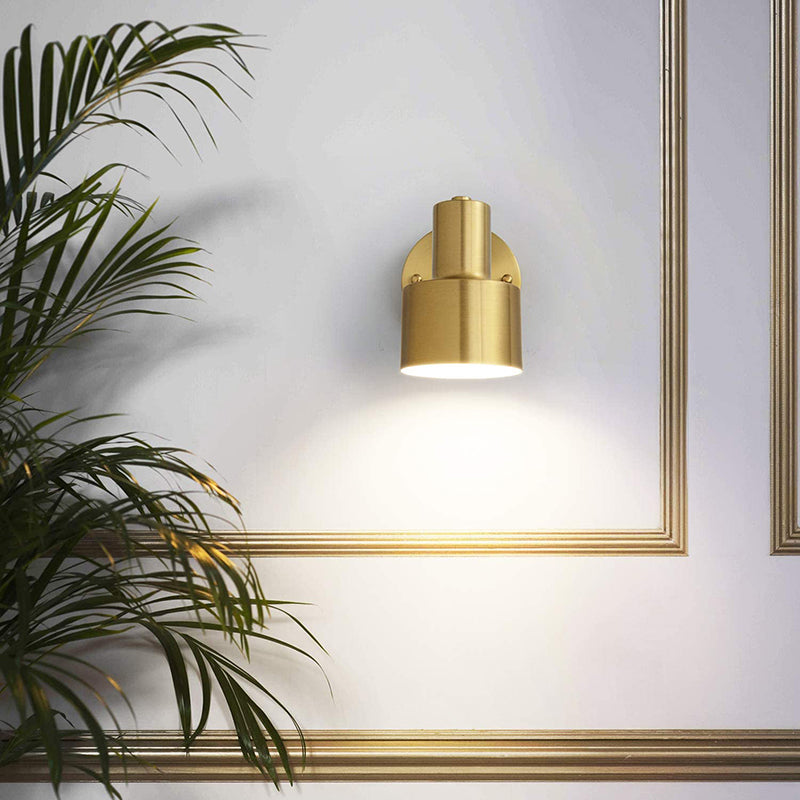 Metal 1-Light Wall Lighting Modern Style Geometric Shape Wall Mounted Light Fixture