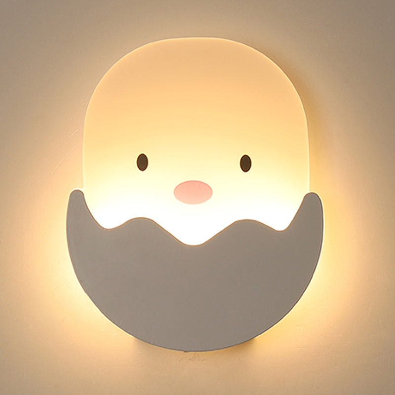 1 Mur géométrique léger style enfant Style en métal Moup Mont luminaire pour la chambre pour enfants