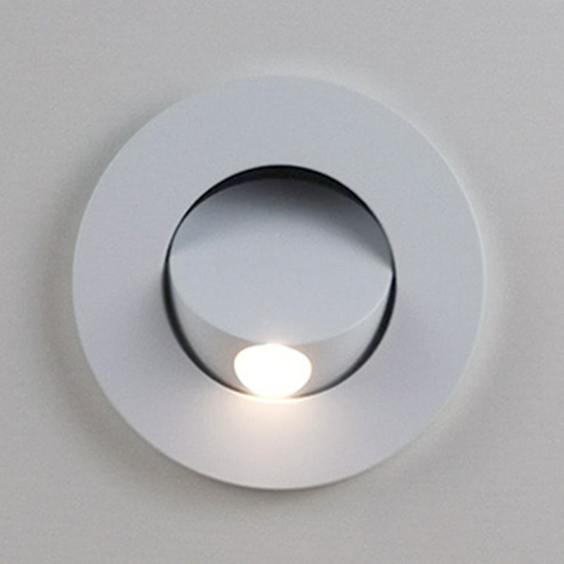 Metall 1-Licht-Lesen Wandbeleuchtung moderner Stil Runde Form Wandmontage Leuchte