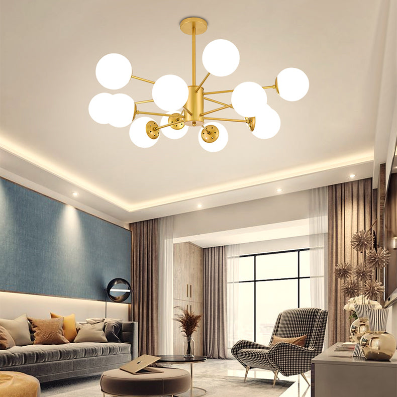 Glass Contemporary Nordic Pendant Lighting Fixtures Sputnik Hanging Lights