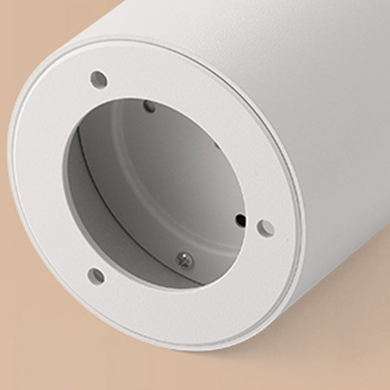 Plafonnier LED en aluminium de forme cylindrique, simplicité moderne, montage encastré pour couloir