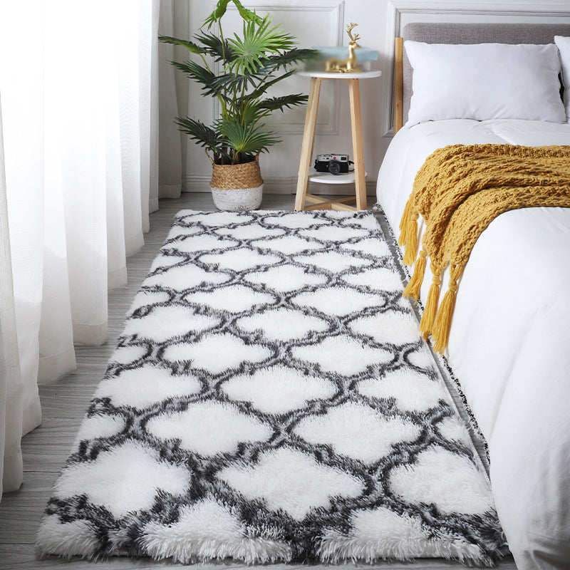 Colours Casual Rug Polyester Modern Rug Non-Slip Backing Rug for Home Decor