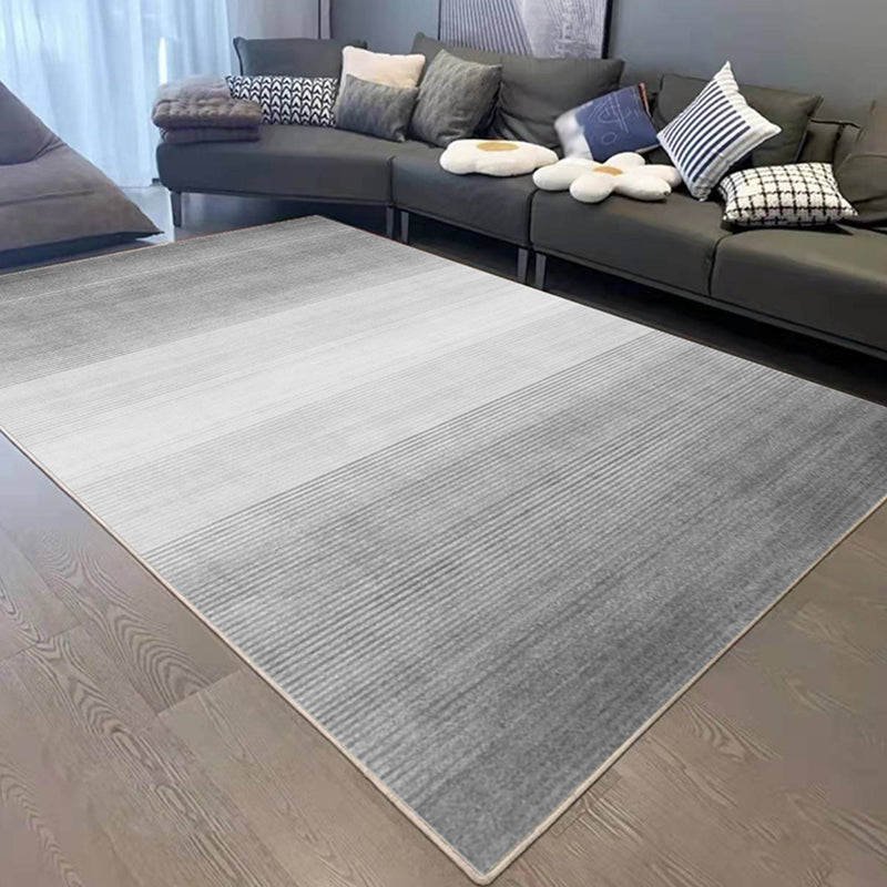 Brown Modern Rug Polyester Abstract Pattern Rug Rug Washable Rug for Living Room