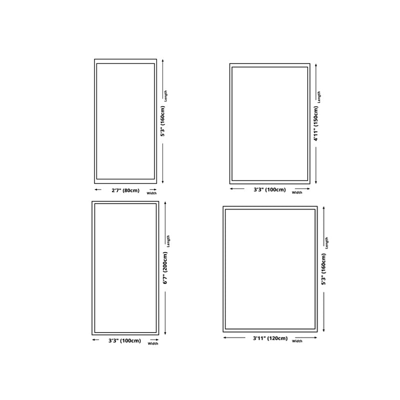 Contemporary Abstraction Rug Polyester Rug Stain Resistant Area Carpet for Living Room