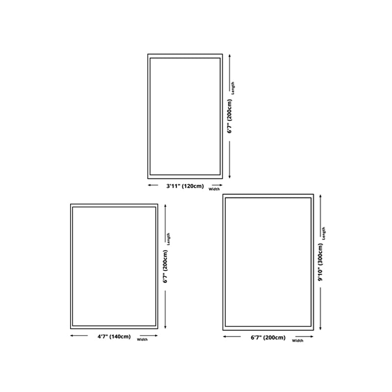 Hellbrauner Farbblock Teppich Polyester Moderner Teppich -Waschmaschine für Wohnkultur