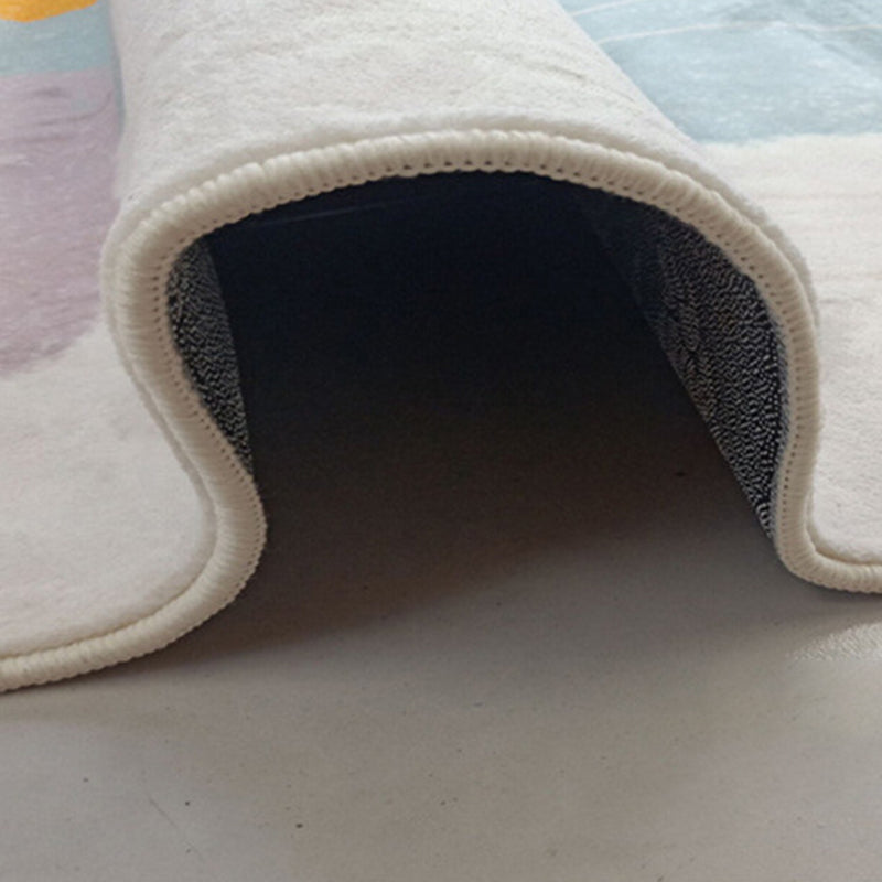 Tappeto in poliestere di tappeto in poliestere arancione arancione per arredamento per la casa