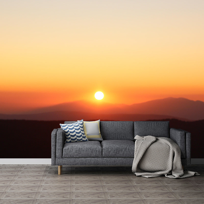 Mildew Resistant Wall Mural Wallpaper Sky Landscapes Pattern for Decoration