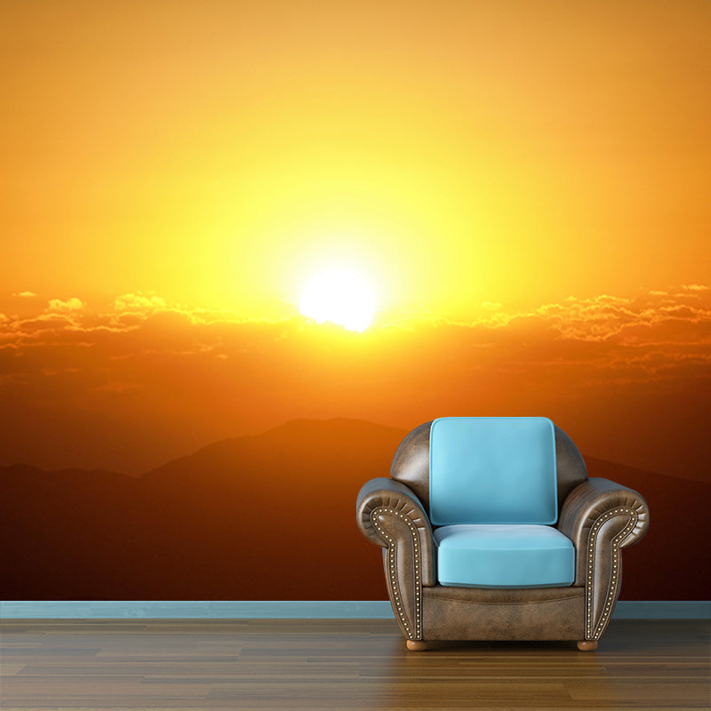 Sunset Landscapes Mildew Resistant Wall Mural Wallpaper Pattern for Home Decor