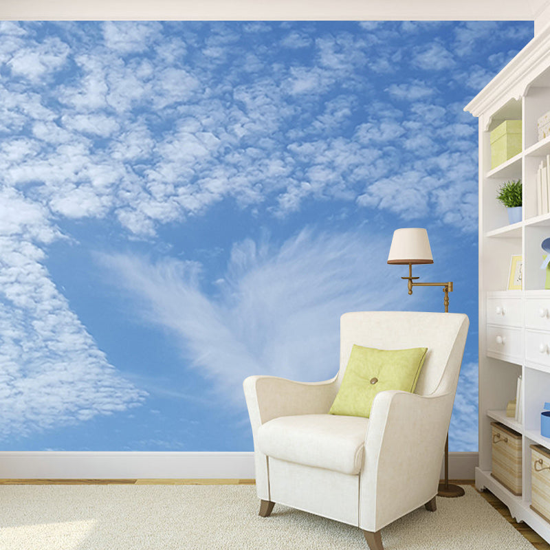 Mildew Resistant Wall Mural Wallpaper Sky Landscapes Pattern for Wall Decor