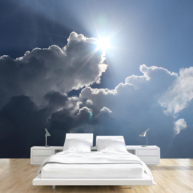 Mildew Resistant Wall Mural Wallpaper Sky Landscapes Pattern for Wall Decor