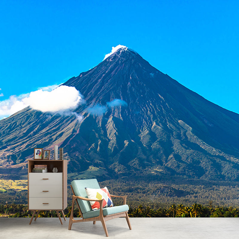 Wall Mural Mildew Resistant Wallpaper Mountain Landscapes Pattern for Wall Decor