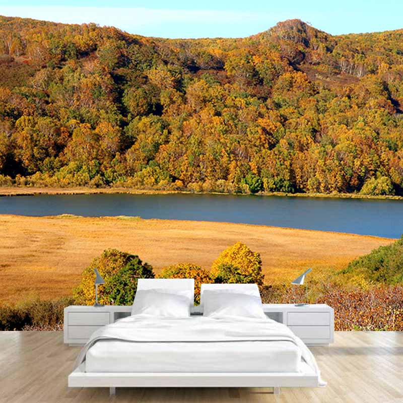 Wall Art Mildew Resistant Wall Mural Wallpaper Forest Landscapes Pattern