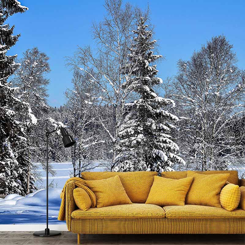 Wall Decor Forest Mildew Resistant Wall Mural Wallpaper Forest Landscapes Pattern