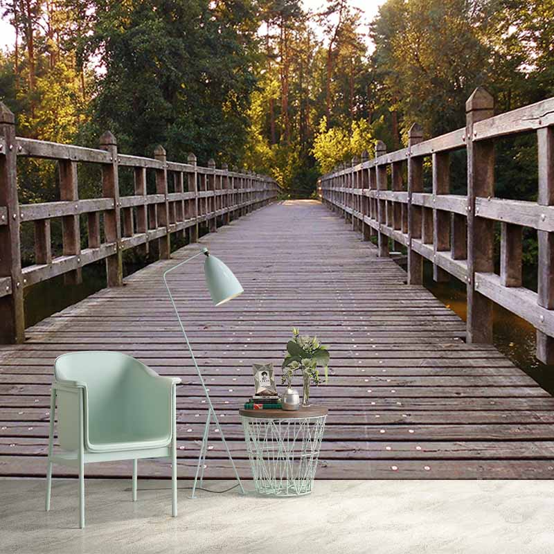 Wall Covering Space Extension Pattern Mildew Resistant Wall Mural Wallpaper