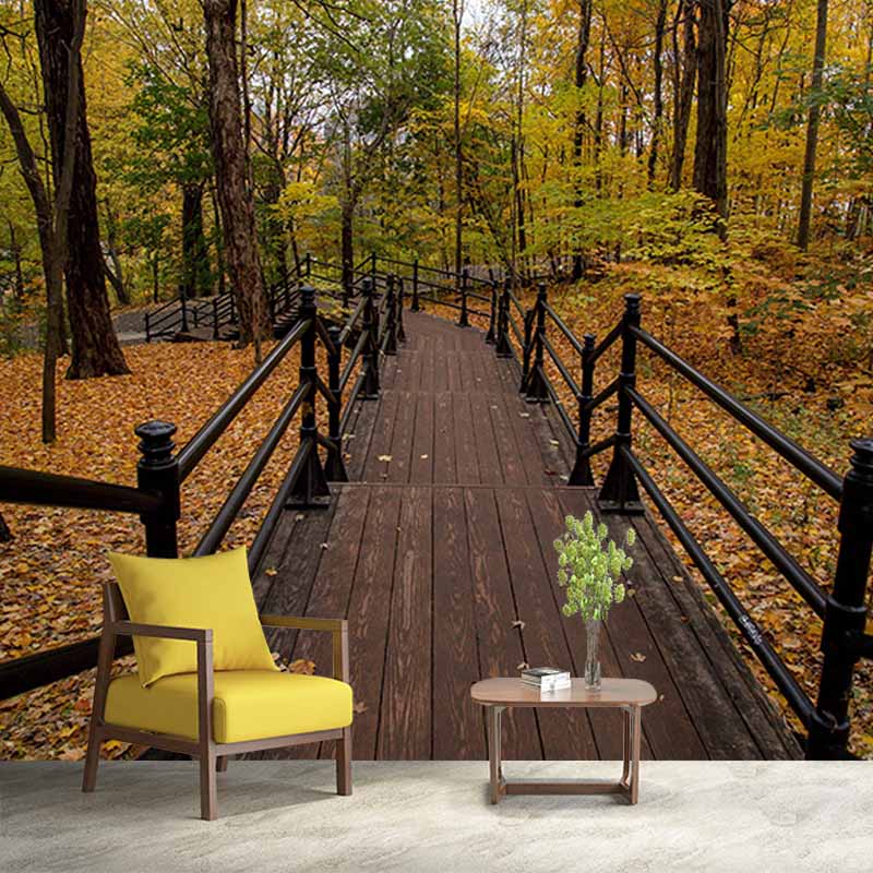 Wall Covering Space Extension Pattern Mildew Resistant Wall Mural Wallpaper