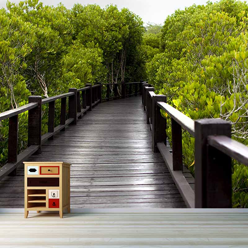 Home Mural Mildew Resistant Wall Mural Wallpaper Space Extension Pattern