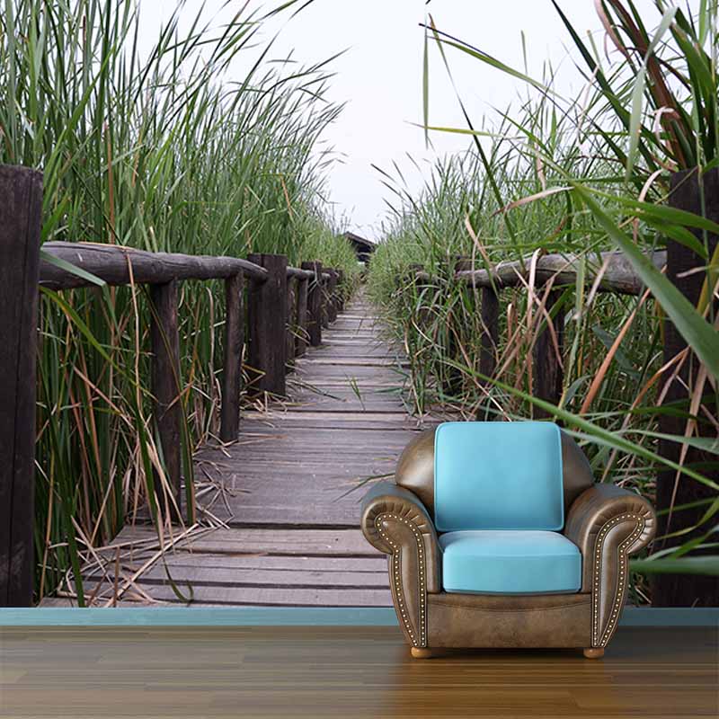 Space Extension Mildew Resistant Wall Mural Wallpaper Pattern for Decoration